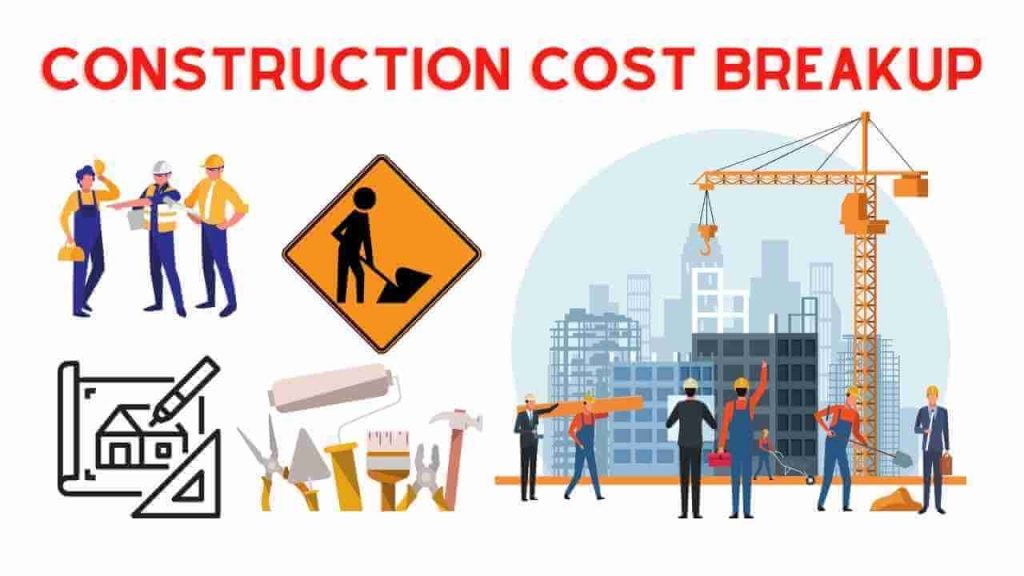 Construction cost breakup