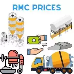 Construction material RMC prices