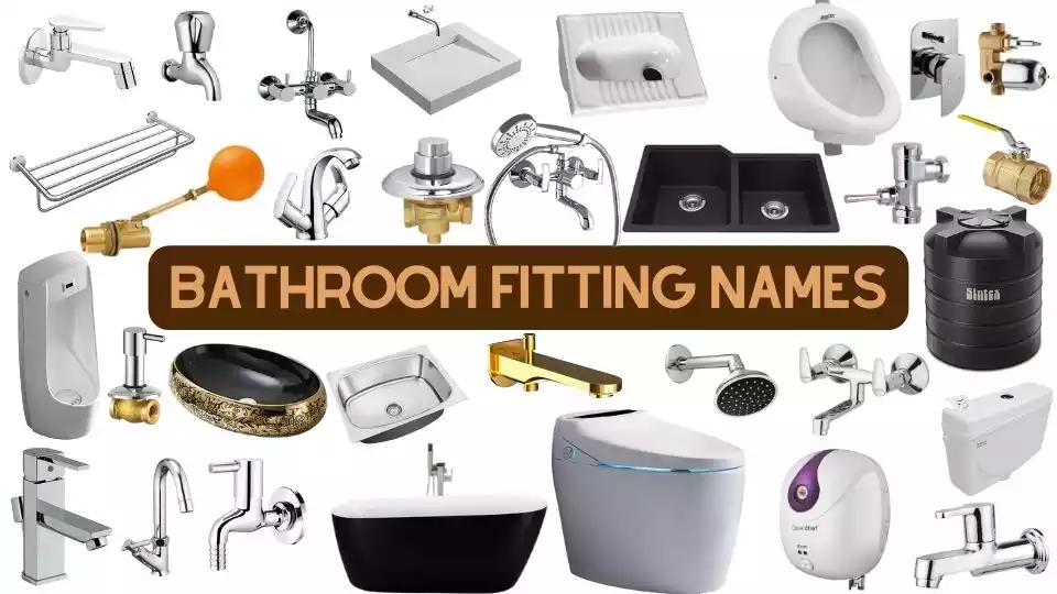 All Types Of Bathroom Fittings With Prices Bathroom Accessories Names 