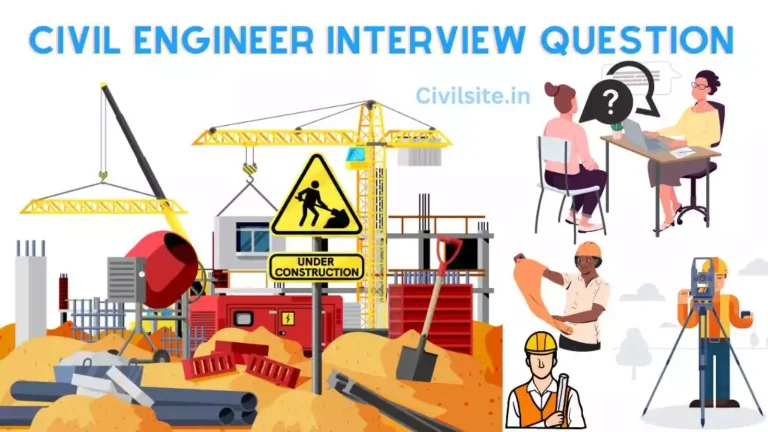 Civil Engineer Interview Questions and Answers