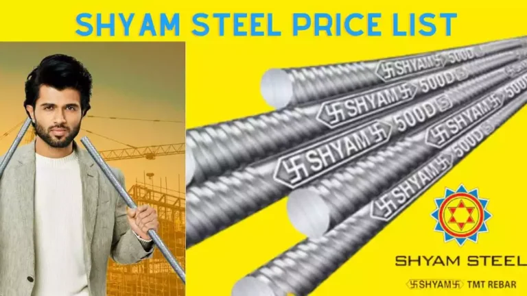 Shyam Steel Price List