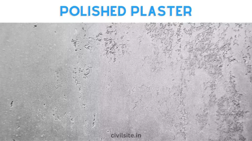 Pitted Plaster, Matt Texture Polished Plaster