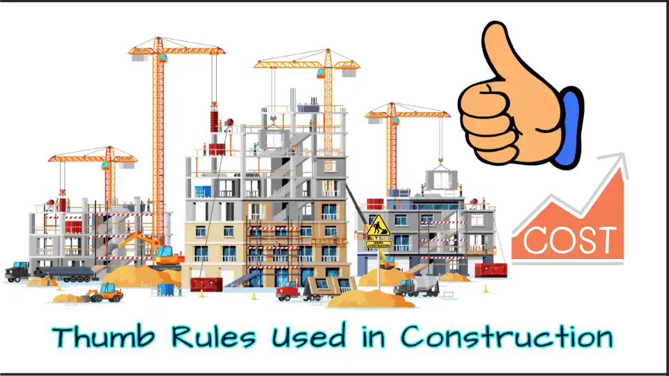 Ultimate Guide for Construction Thumb Rules 1 Ultimate Guide for Construction Thumb Rules